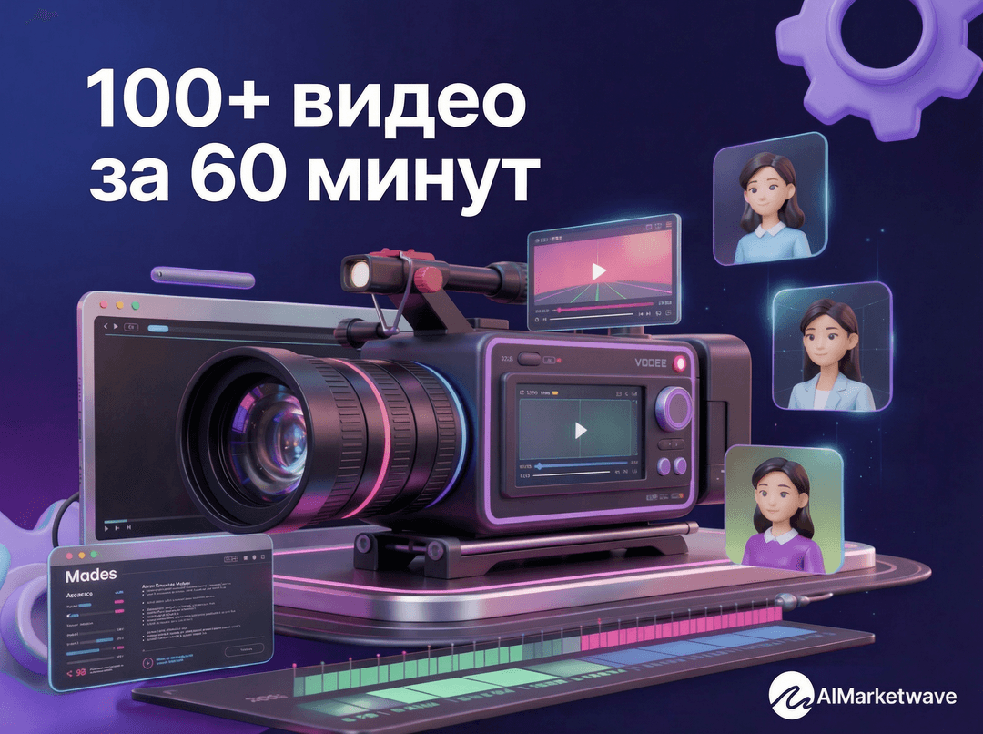 100 видео за 60 минут с ИИ