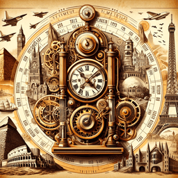 Time Machine Game with Visuals