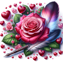 Sweet Romantic Words with Emojis