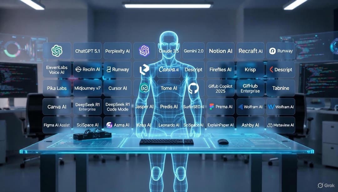 The Best AI Tools of 2025: A Complete Guide to Choosing