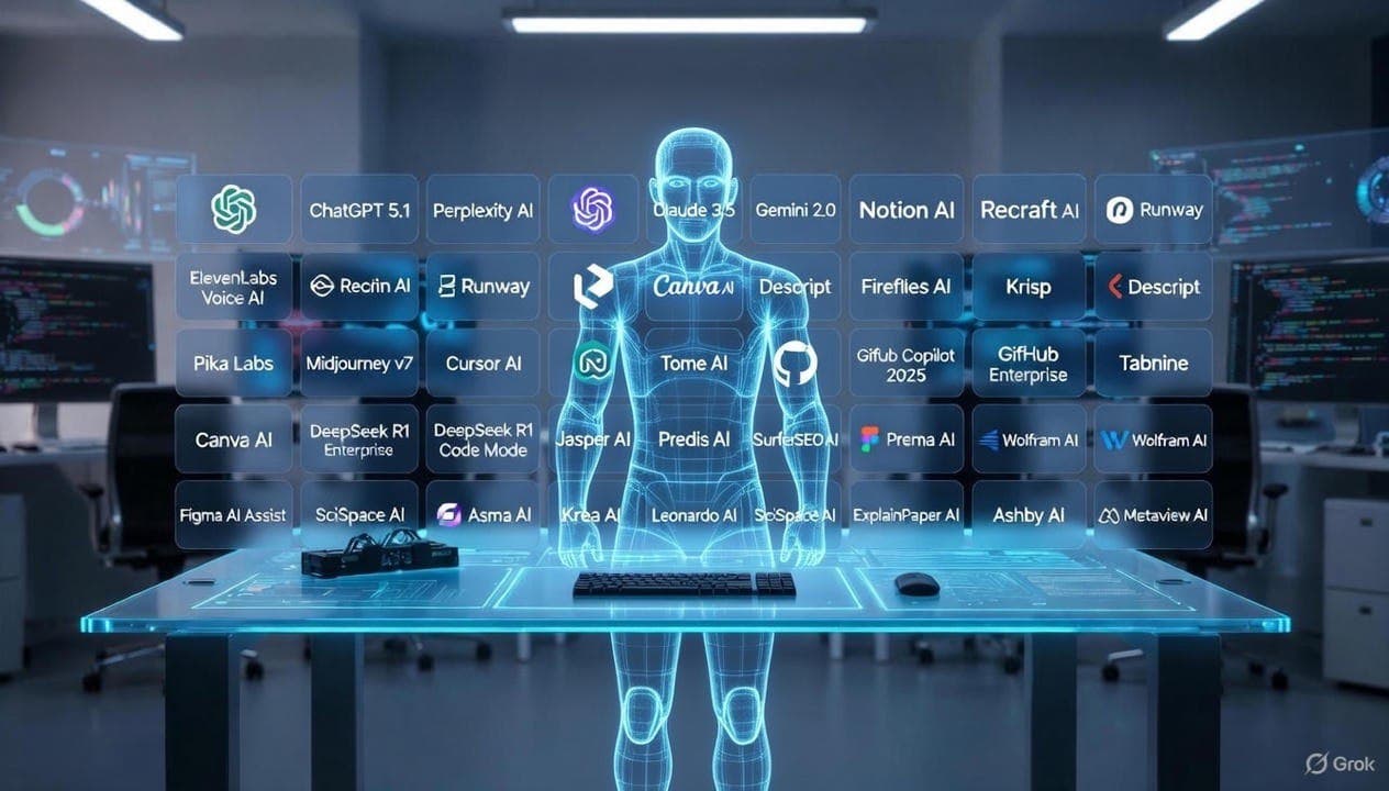 The Best AI Tools of 2025: A Complete Guide to Choosing
