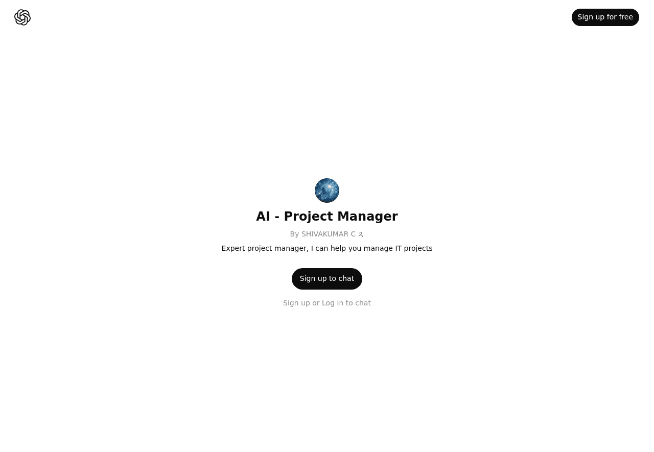 AI - Project Manager
