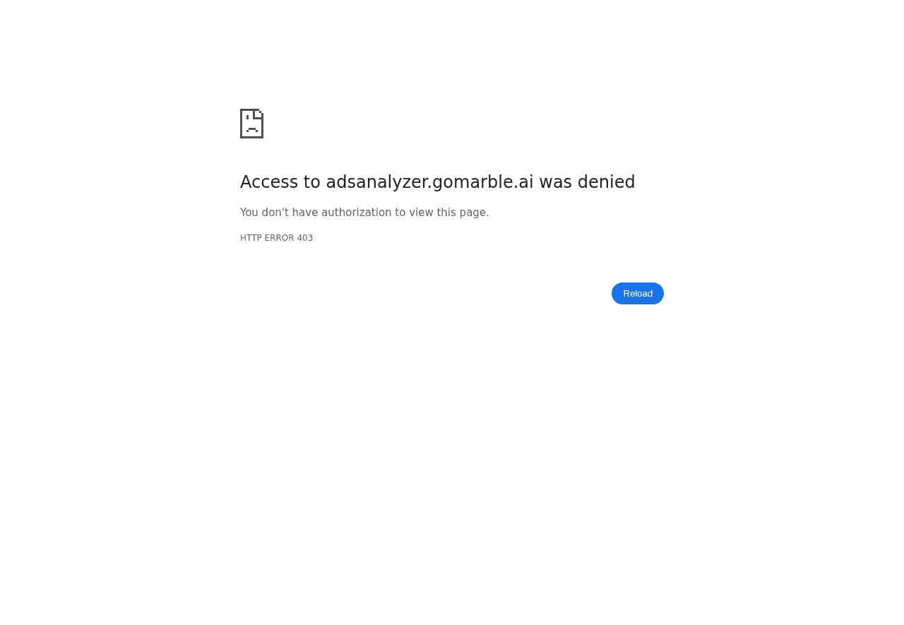 AI Ads Analyzer by GoMarble