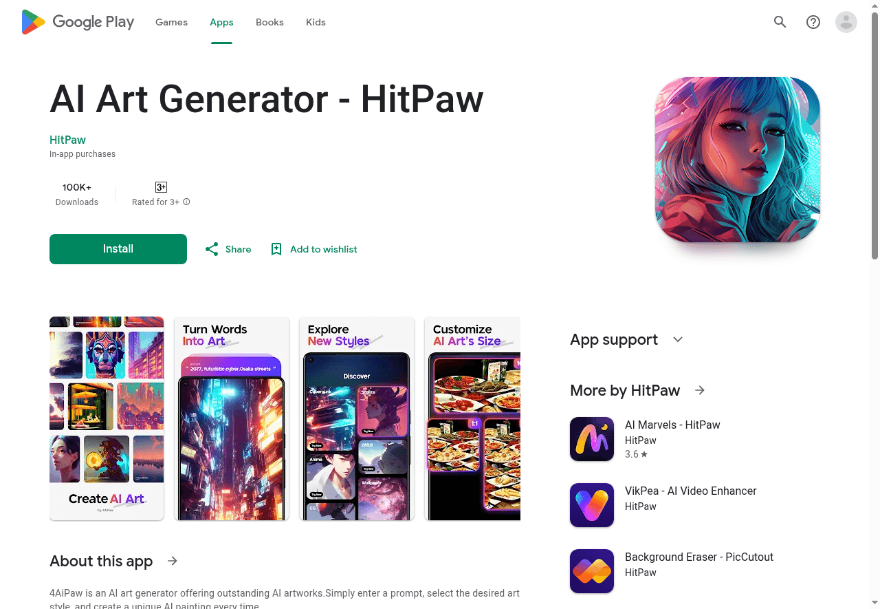 AI Art Generator - HitPaw