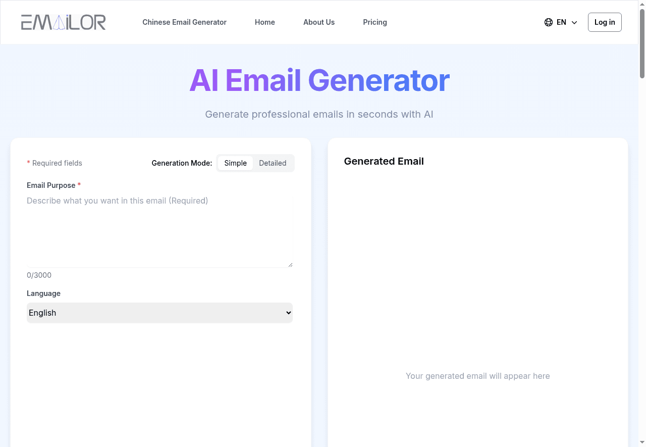 AI Email Generator