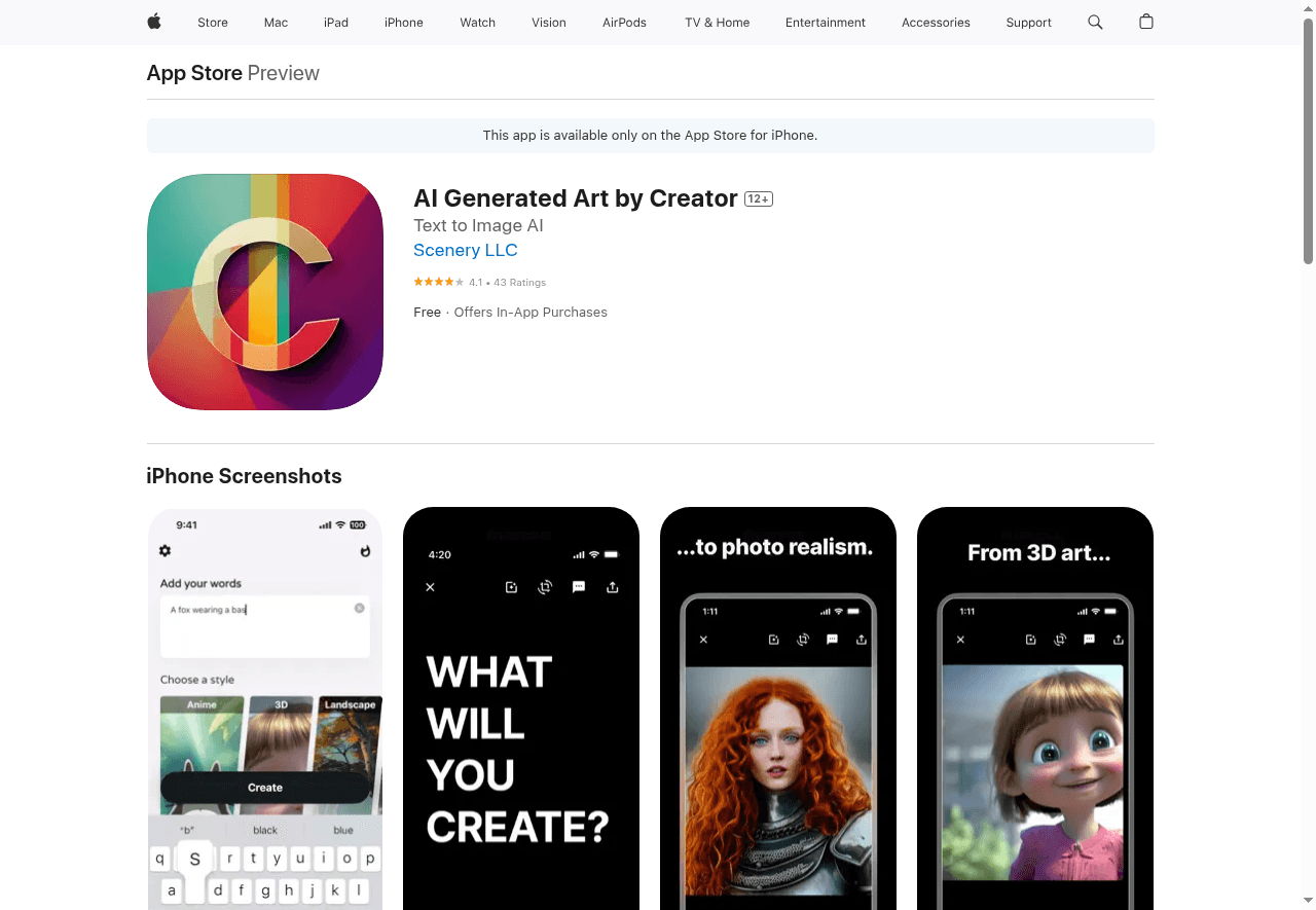 AI Generated Art by Creator
