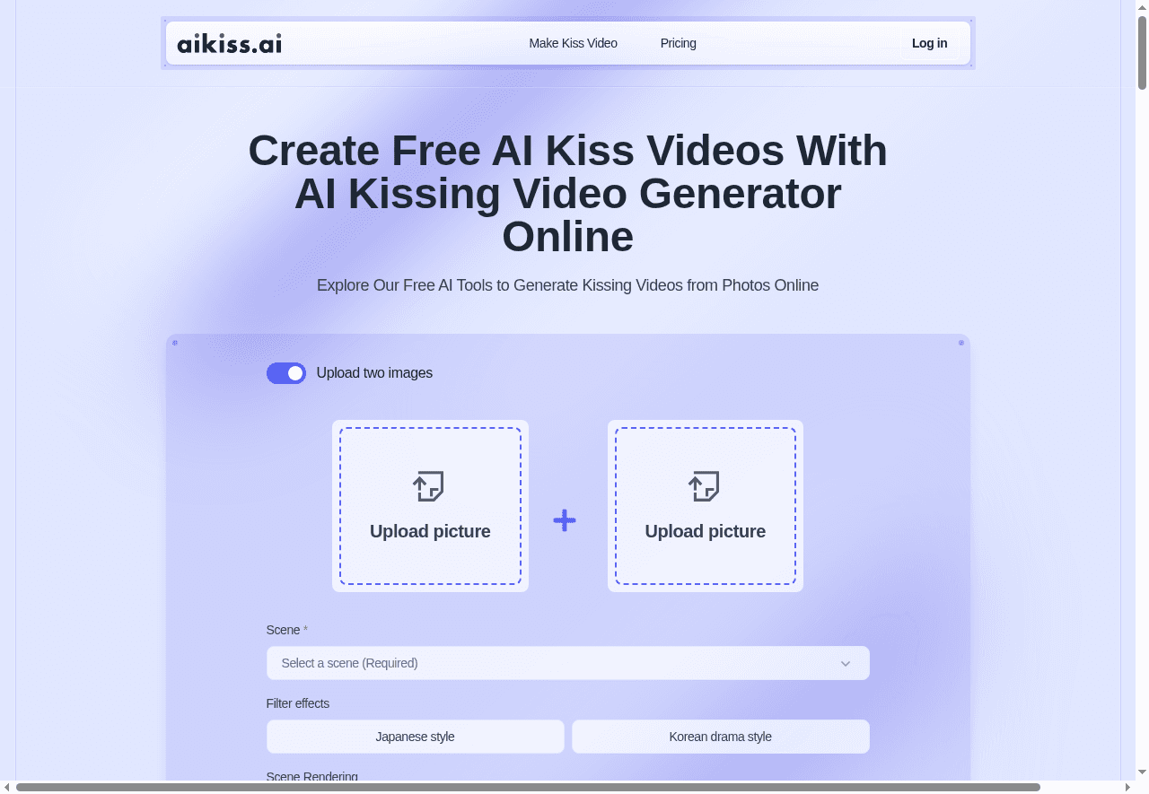 AI Kiss Video Generator