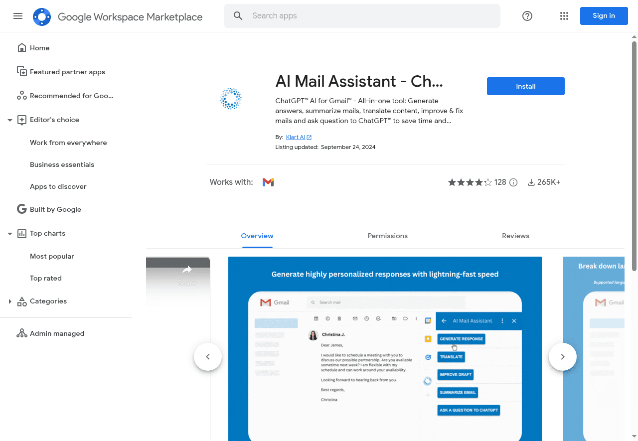 AI Mail Assistant