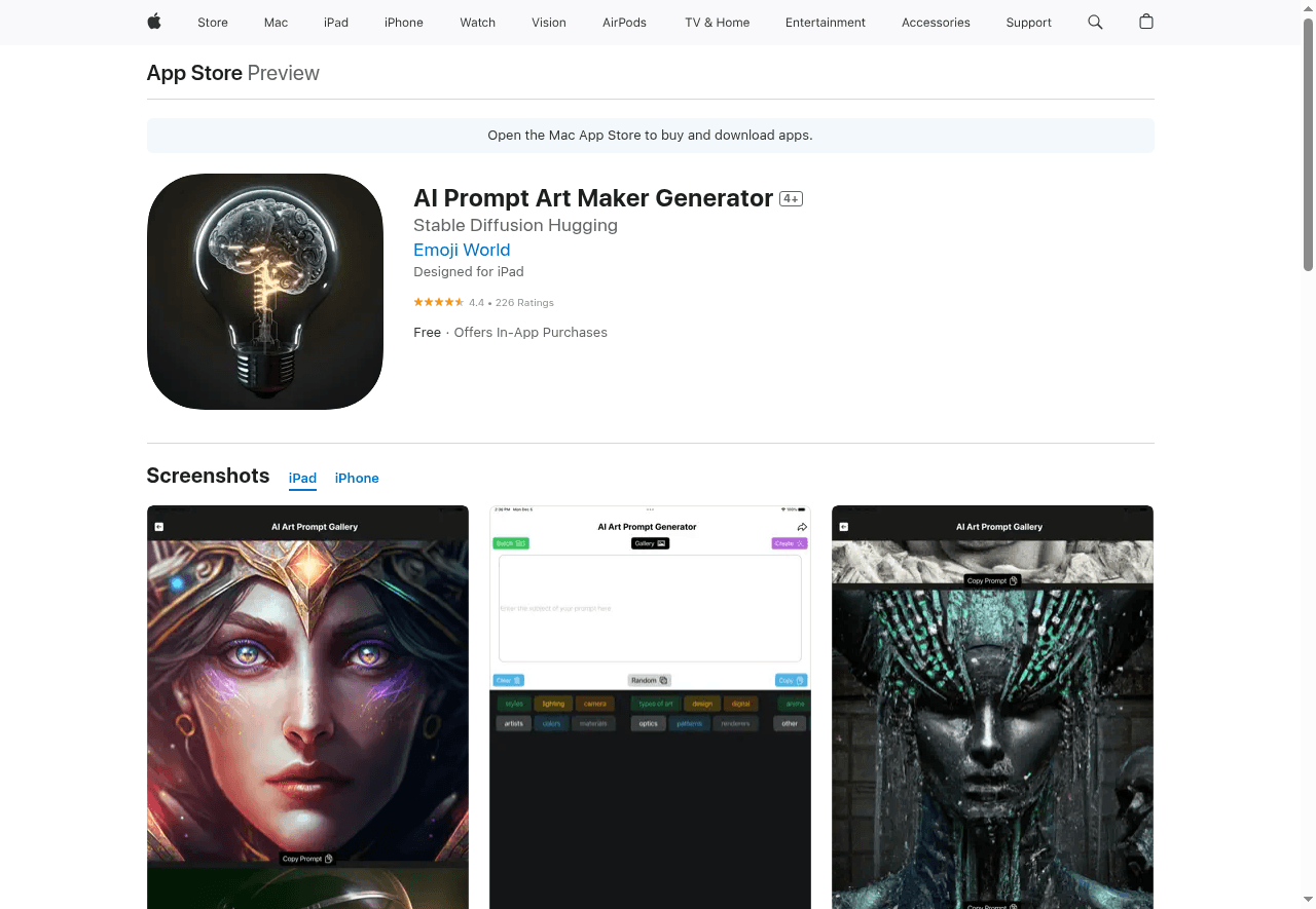 AI Prompt Art Maker Generator