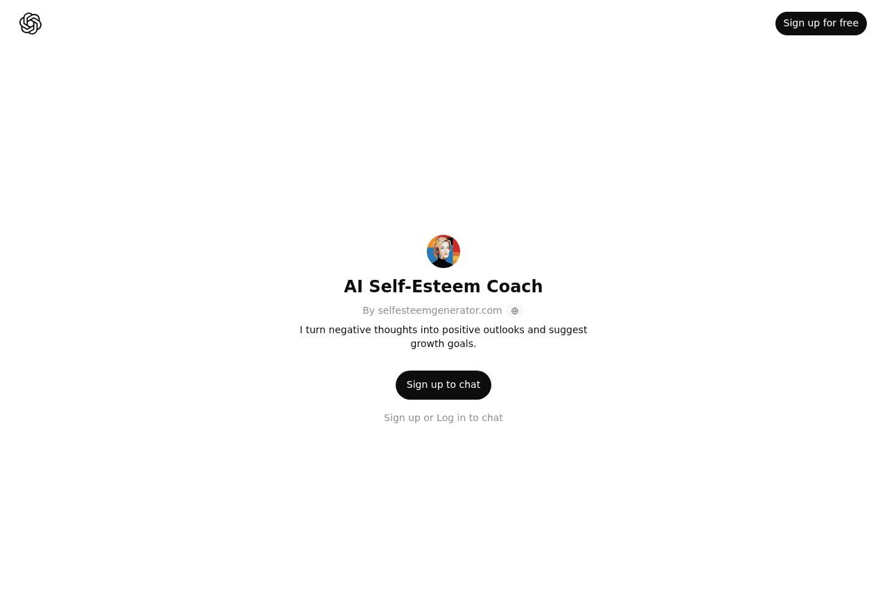 AI Self-Esteem Coach