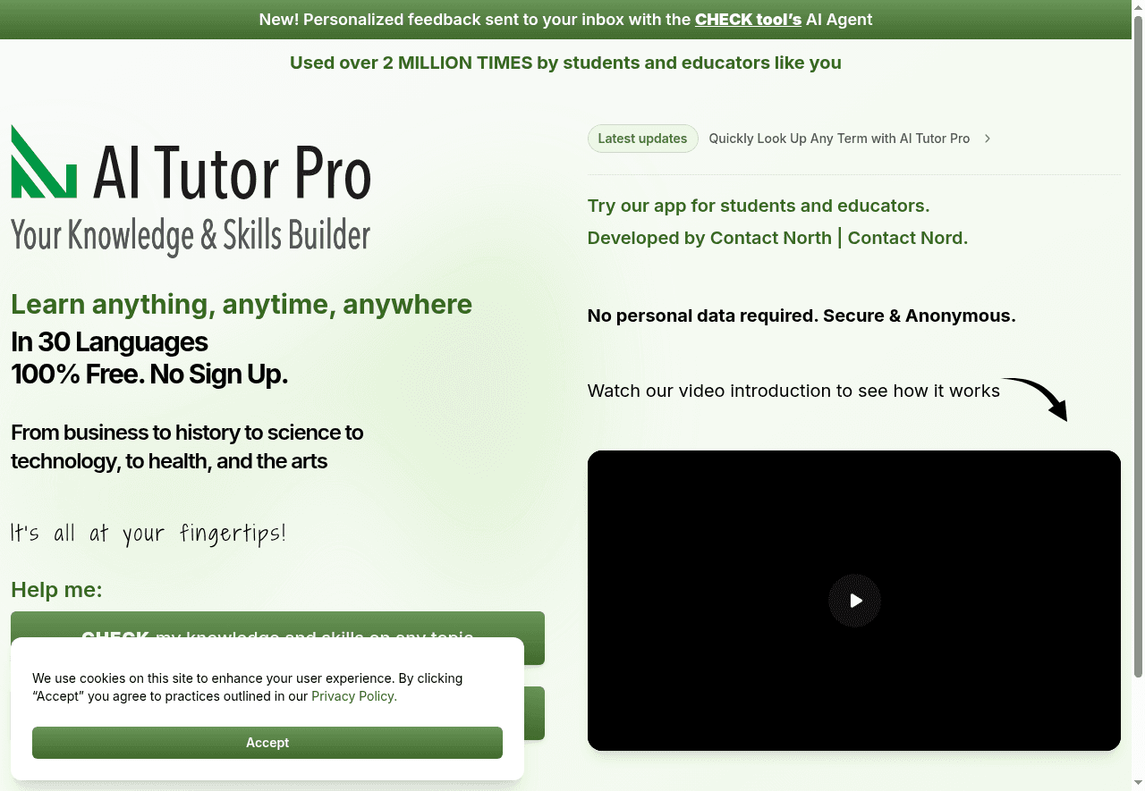 AI Tutor Pro