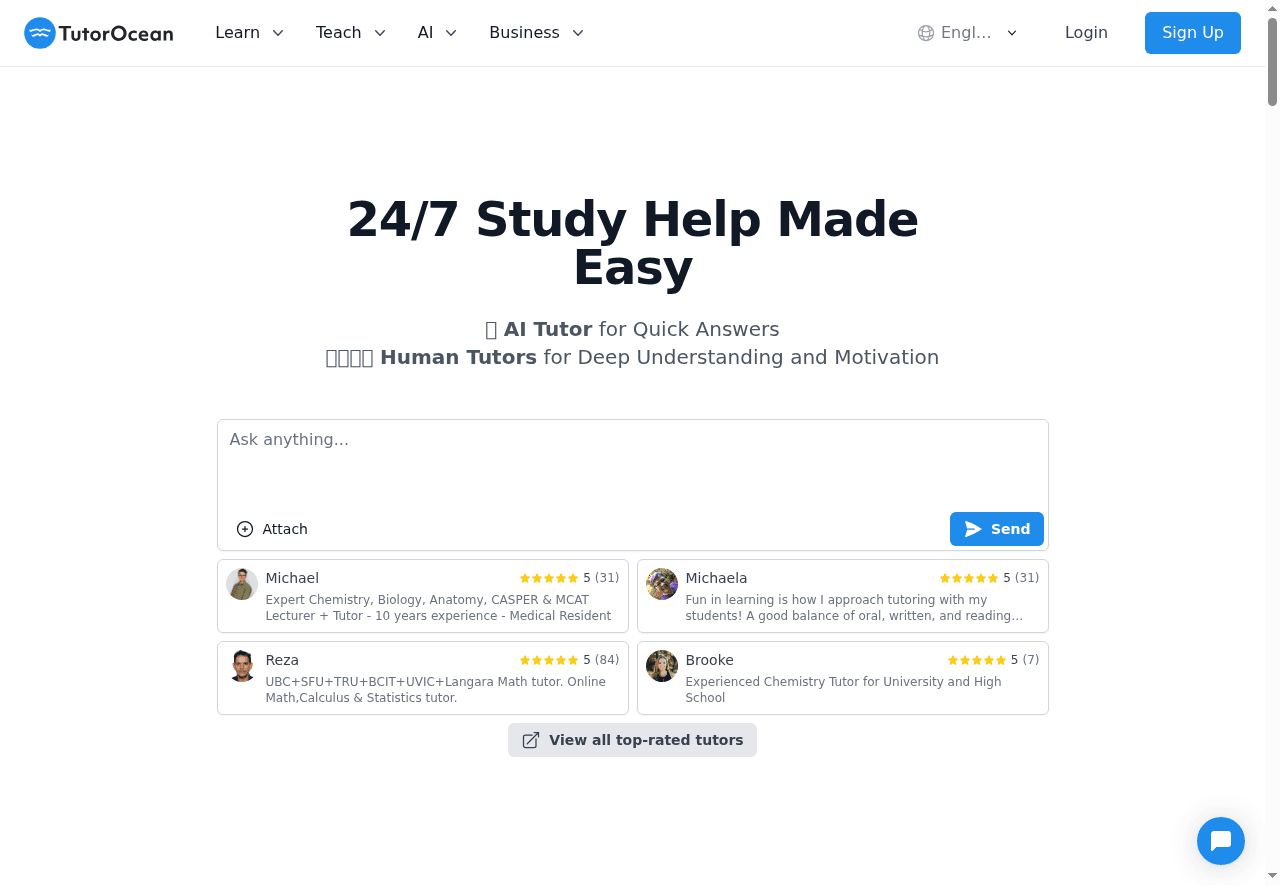 AI Tutor by SoundOcean