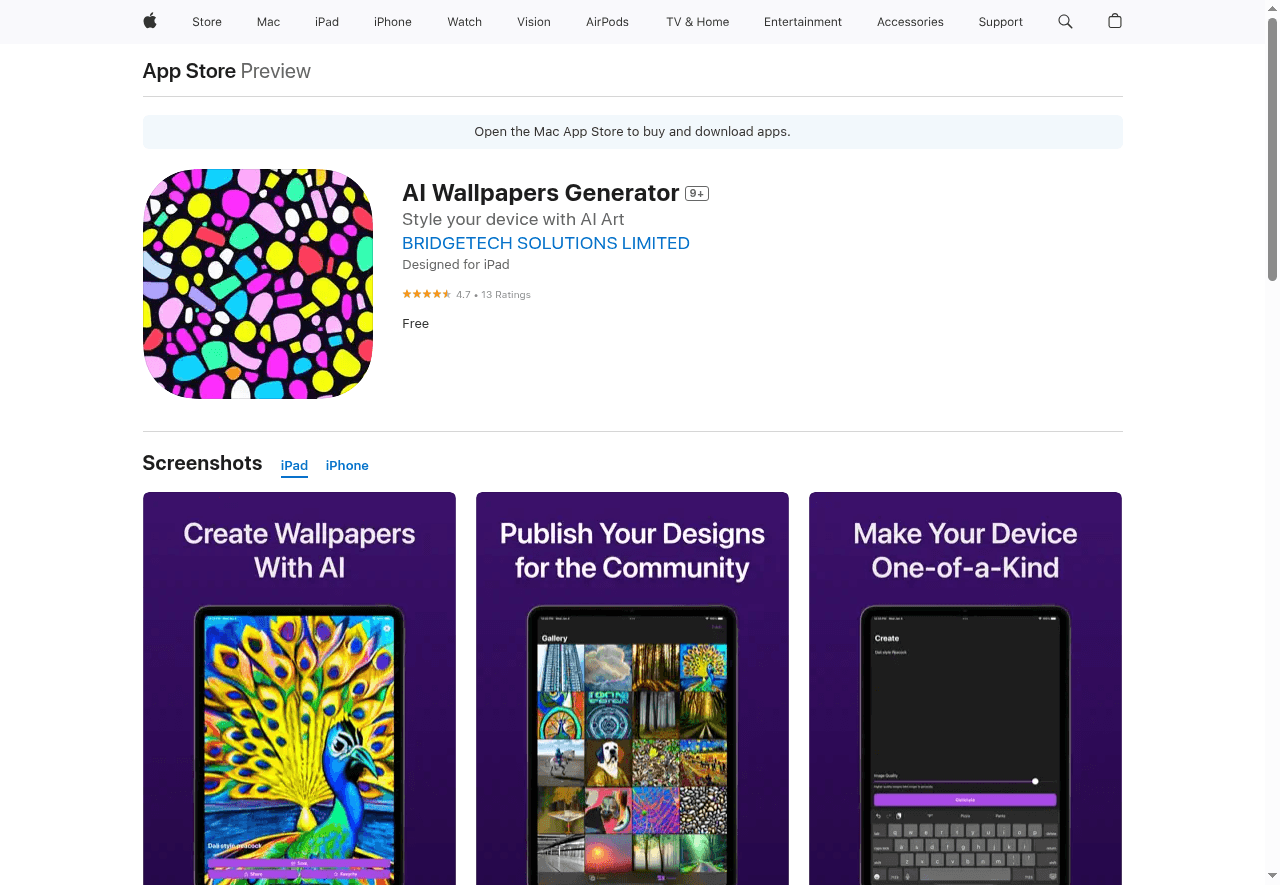 AI Wallpapers Generator