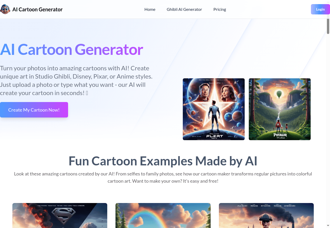 AICartoonGenerator