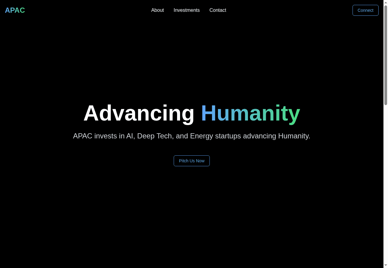 APAC AI ACCOUNT Portal