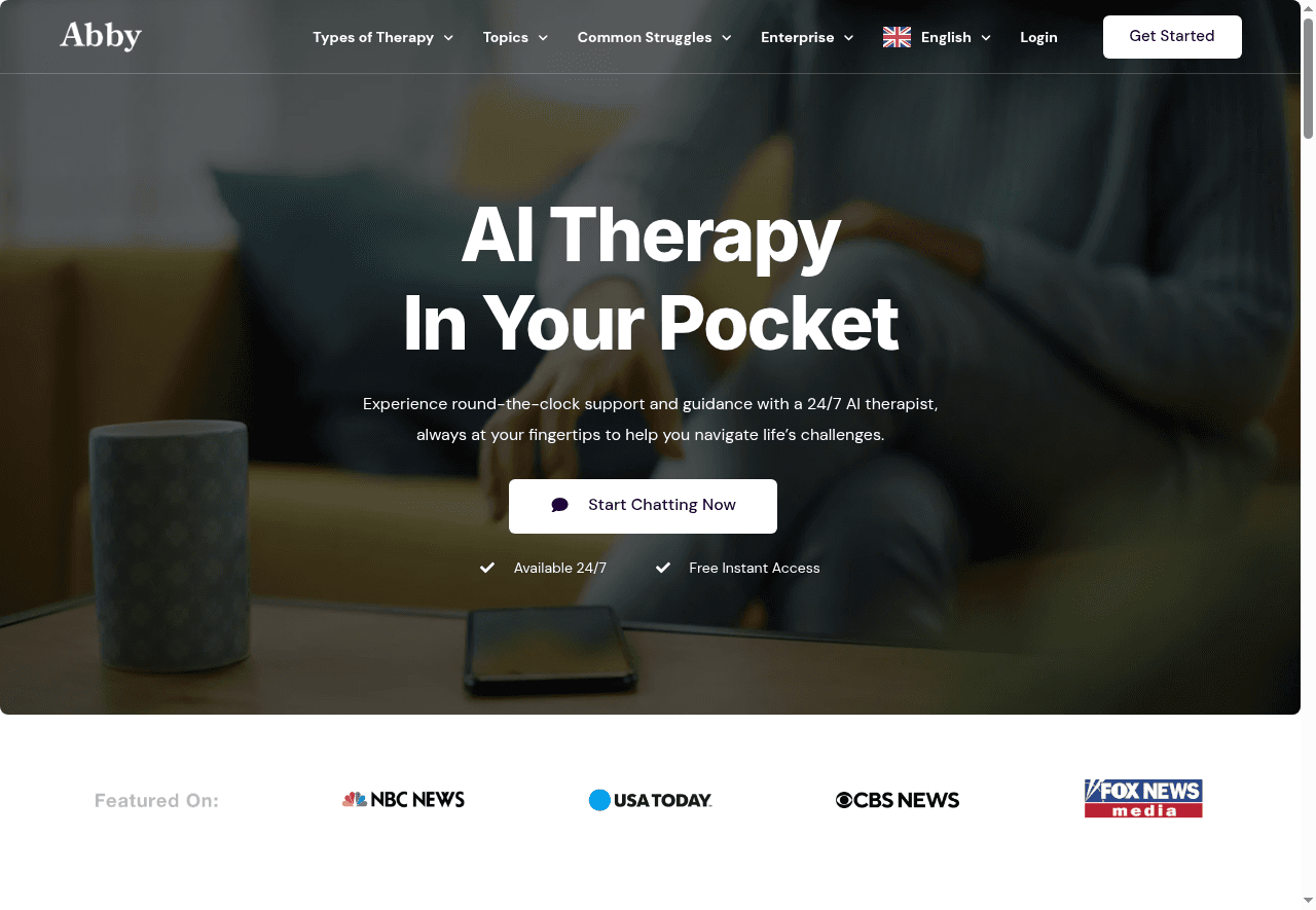 Abby - Your AI Therapist