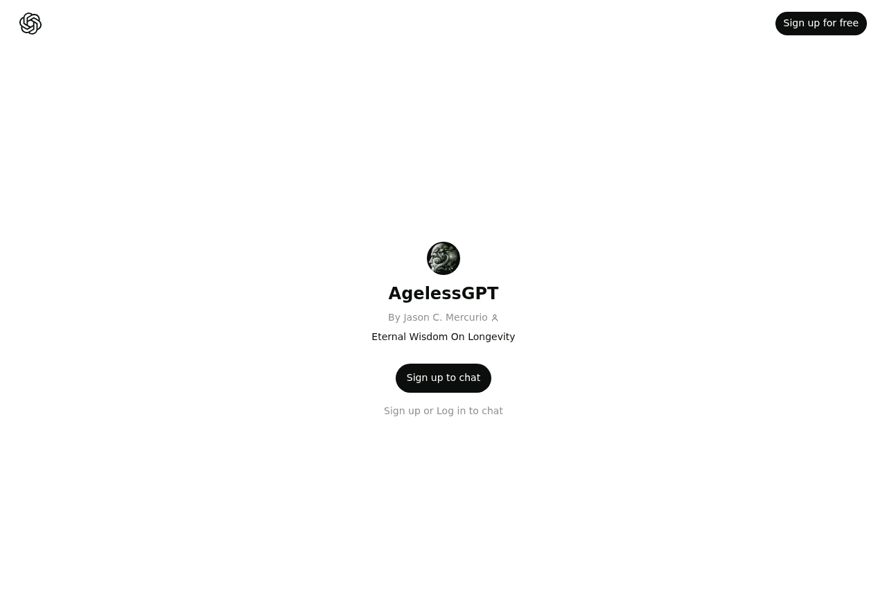 AgelessGPT