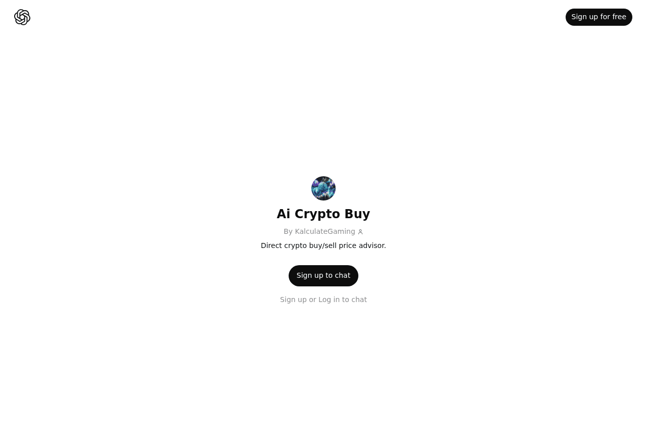 Ai Crypto Buy