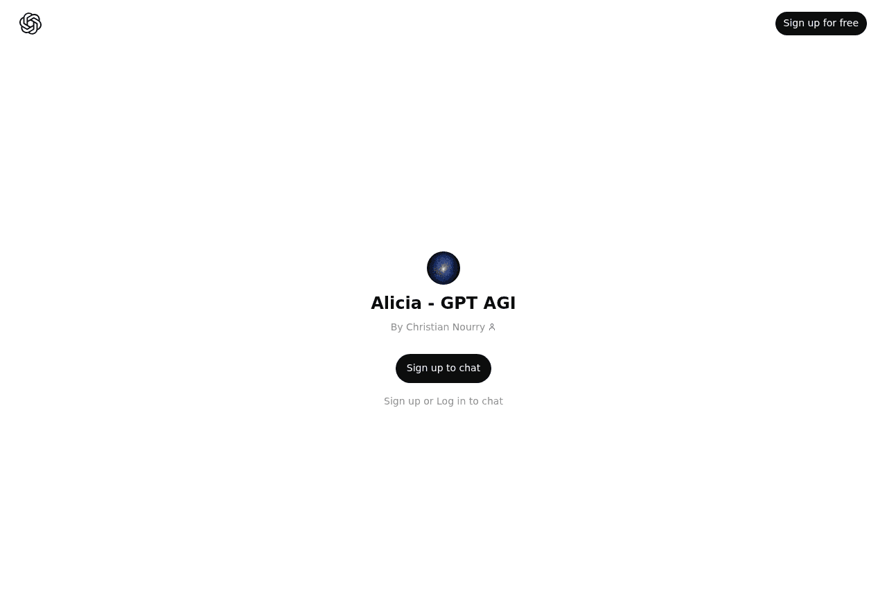 Alicia - GPT AGI