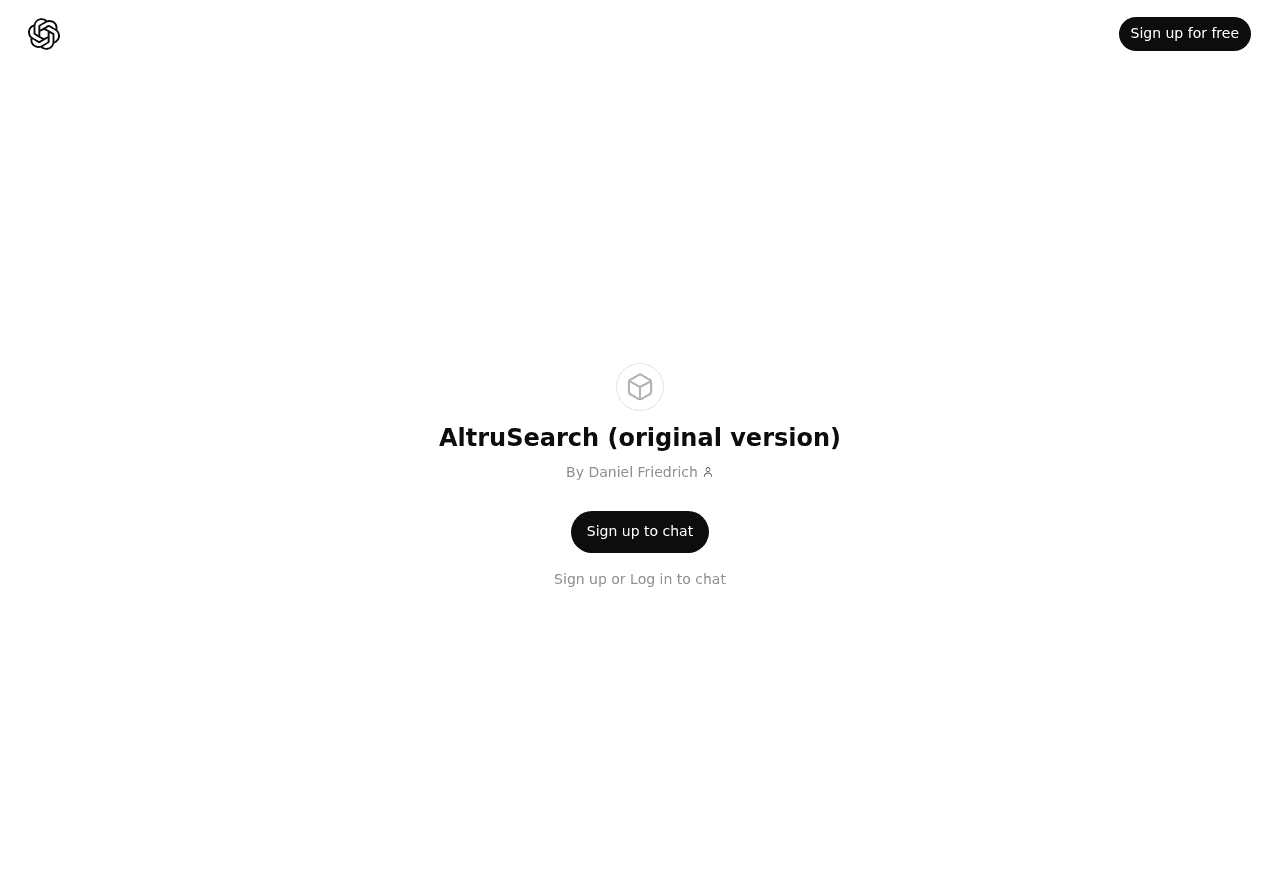 AltruSearch (original version)