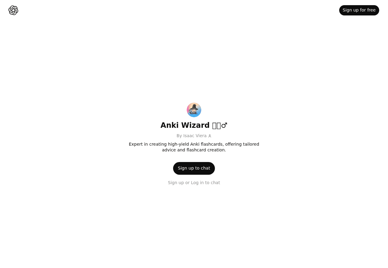 Anki Wizard