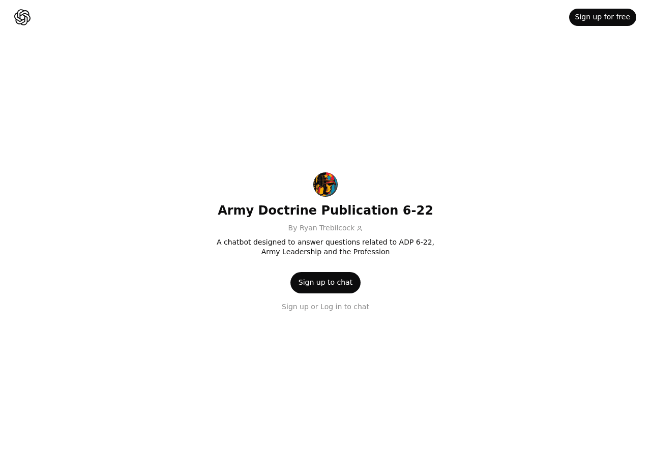 Army Doctrine Publication 6-22