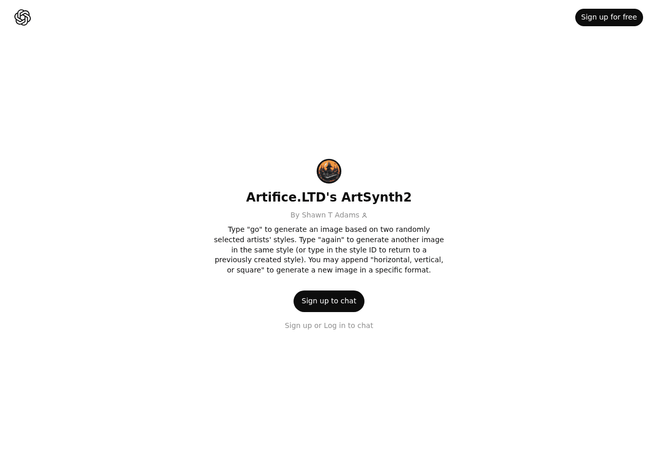 Artifice.LTD's ArtSynth2