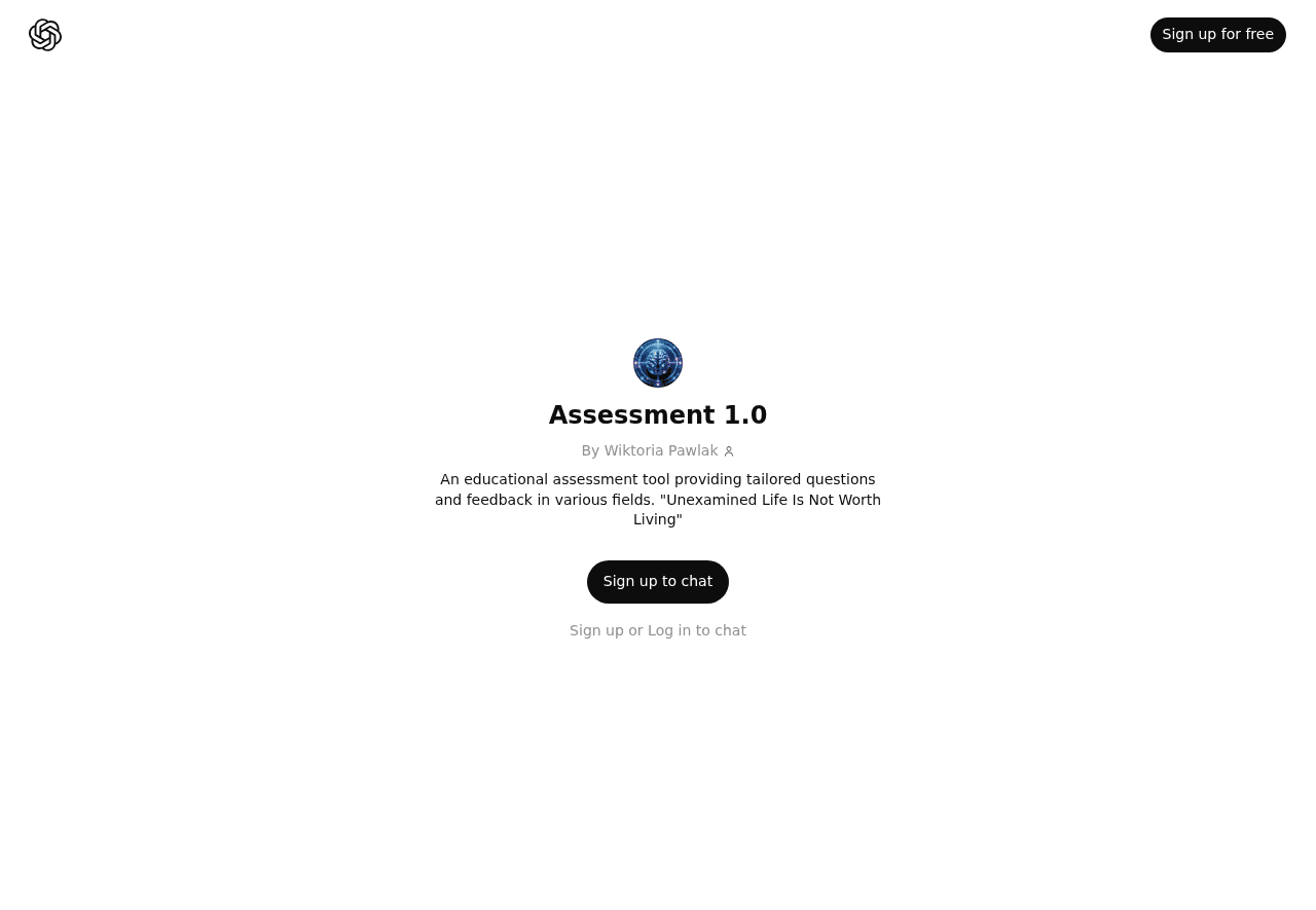 Assessment 1.0