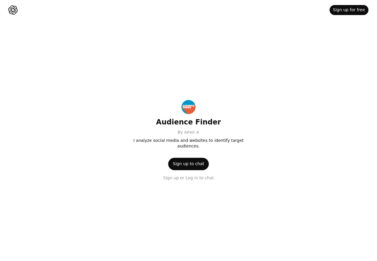 Audience Finder