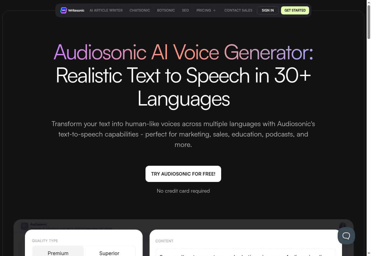 Audiosonic