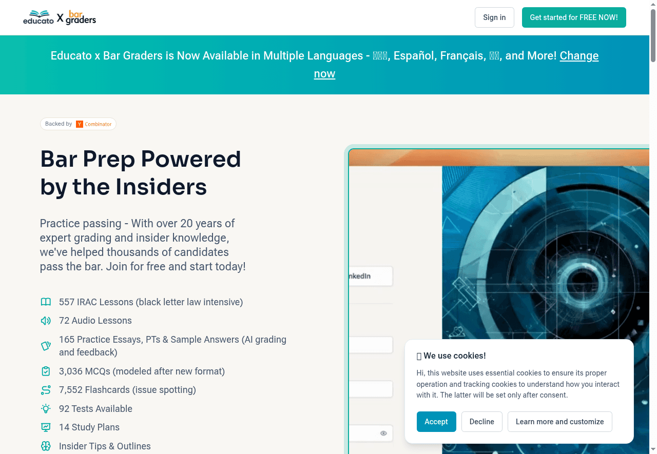 Bar Exam - Educato AI