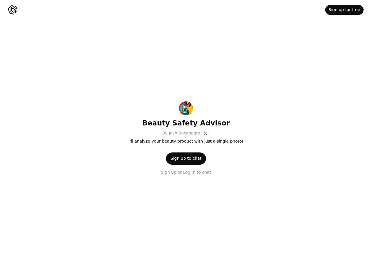 Beauty Safety Advisor