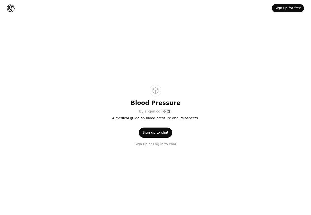 Blood Pressure