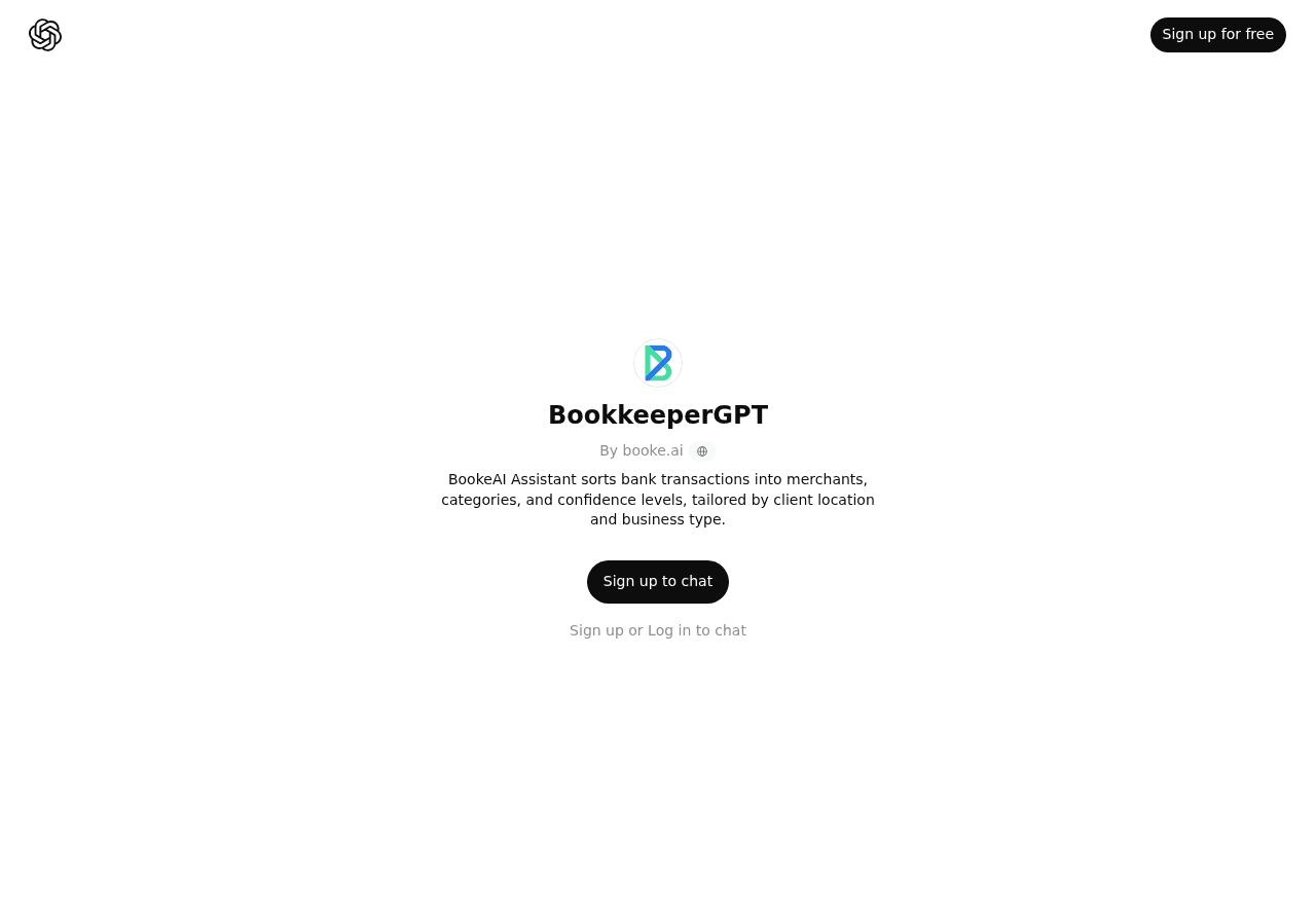 BookkeeperGPT