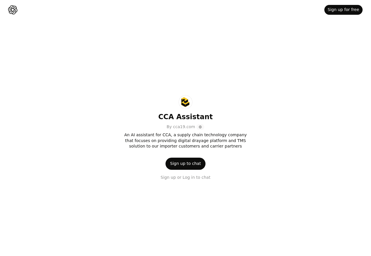 CCA Assistant
