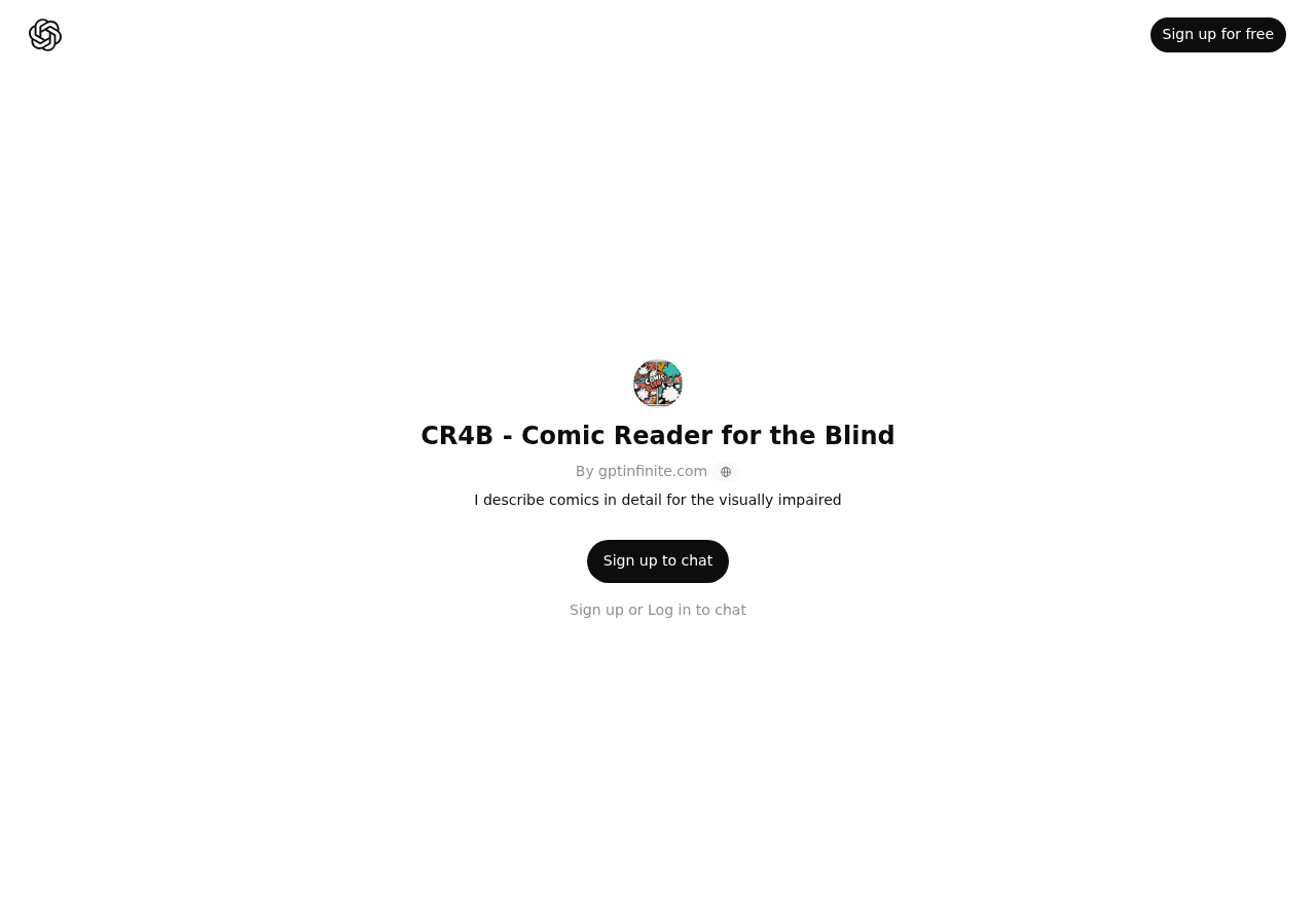 CR4B - Comic Reader for the Blind