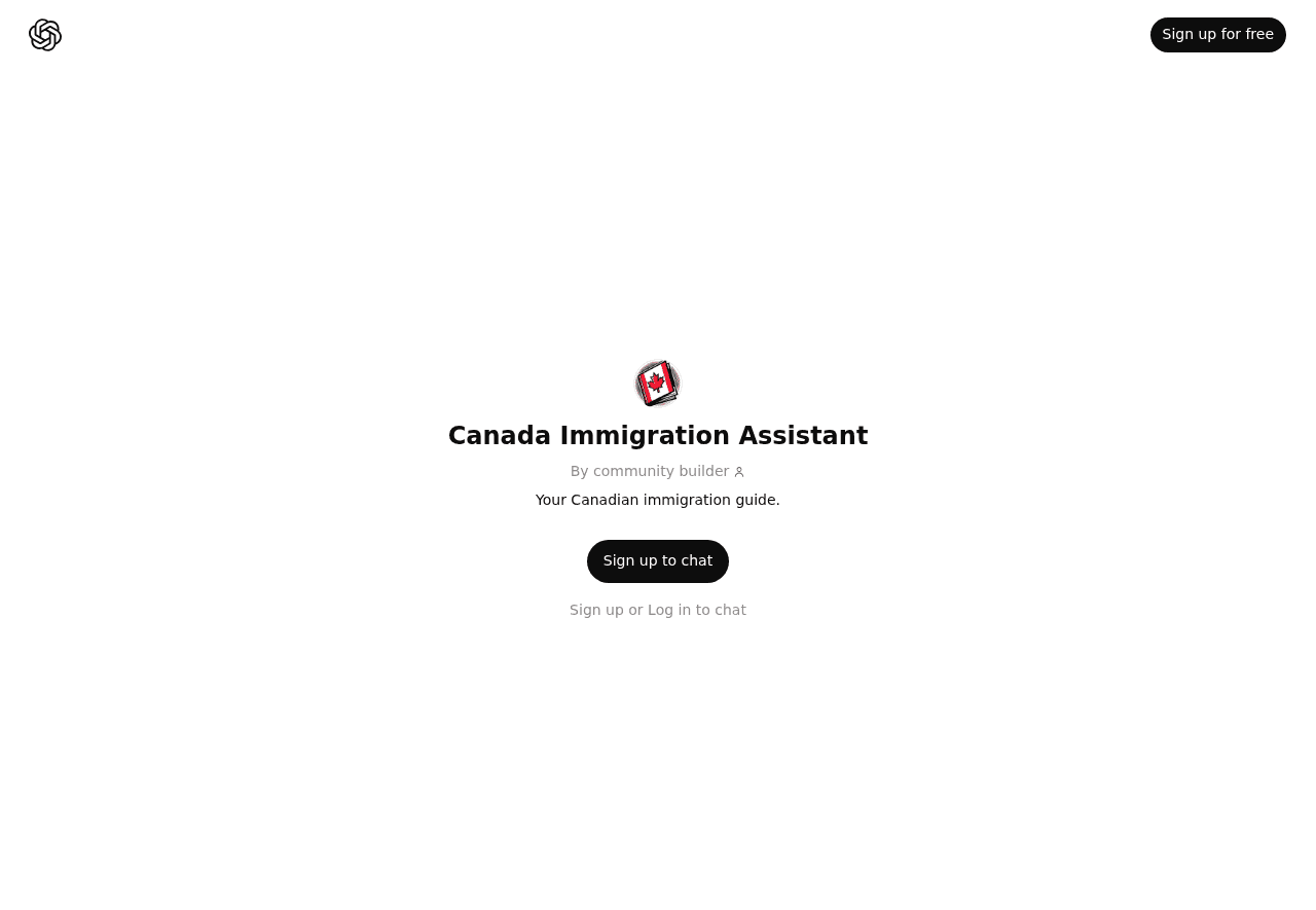 Canada Immigration Assistant