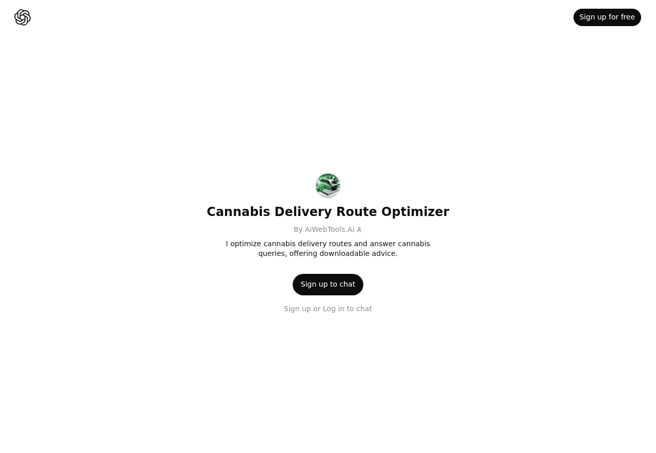 Cannabis Delivery Route Optimizer