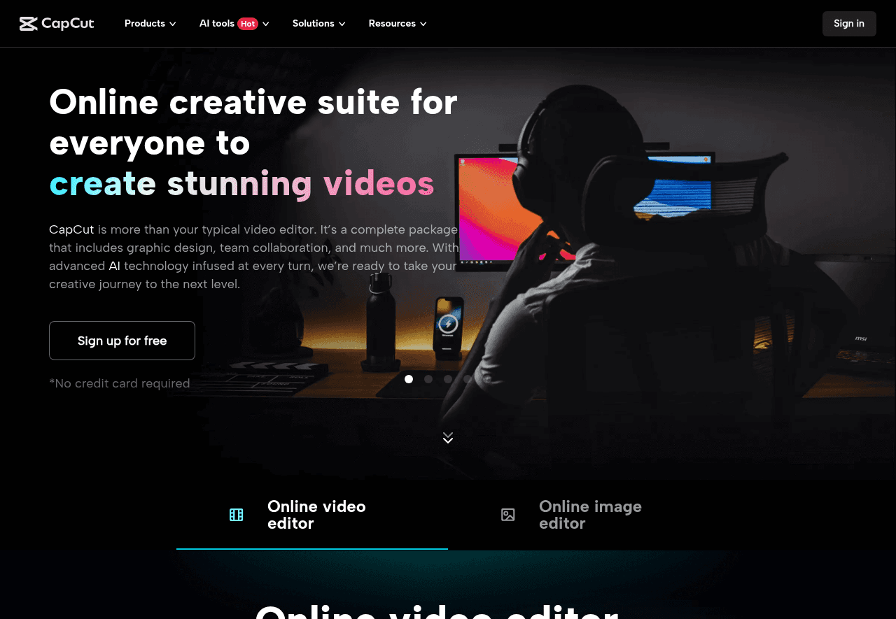 CapCut Online Creative Suite