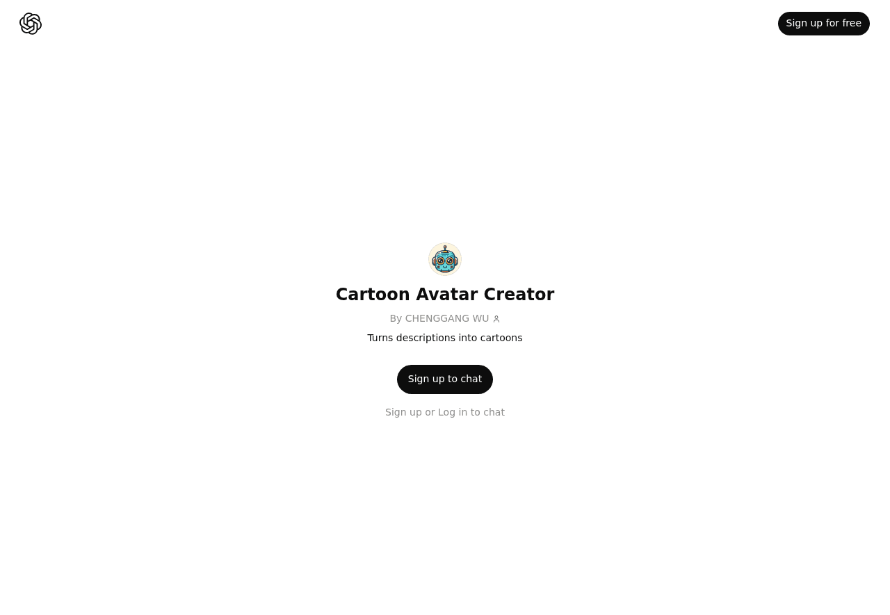Cartoon Avatar Creator