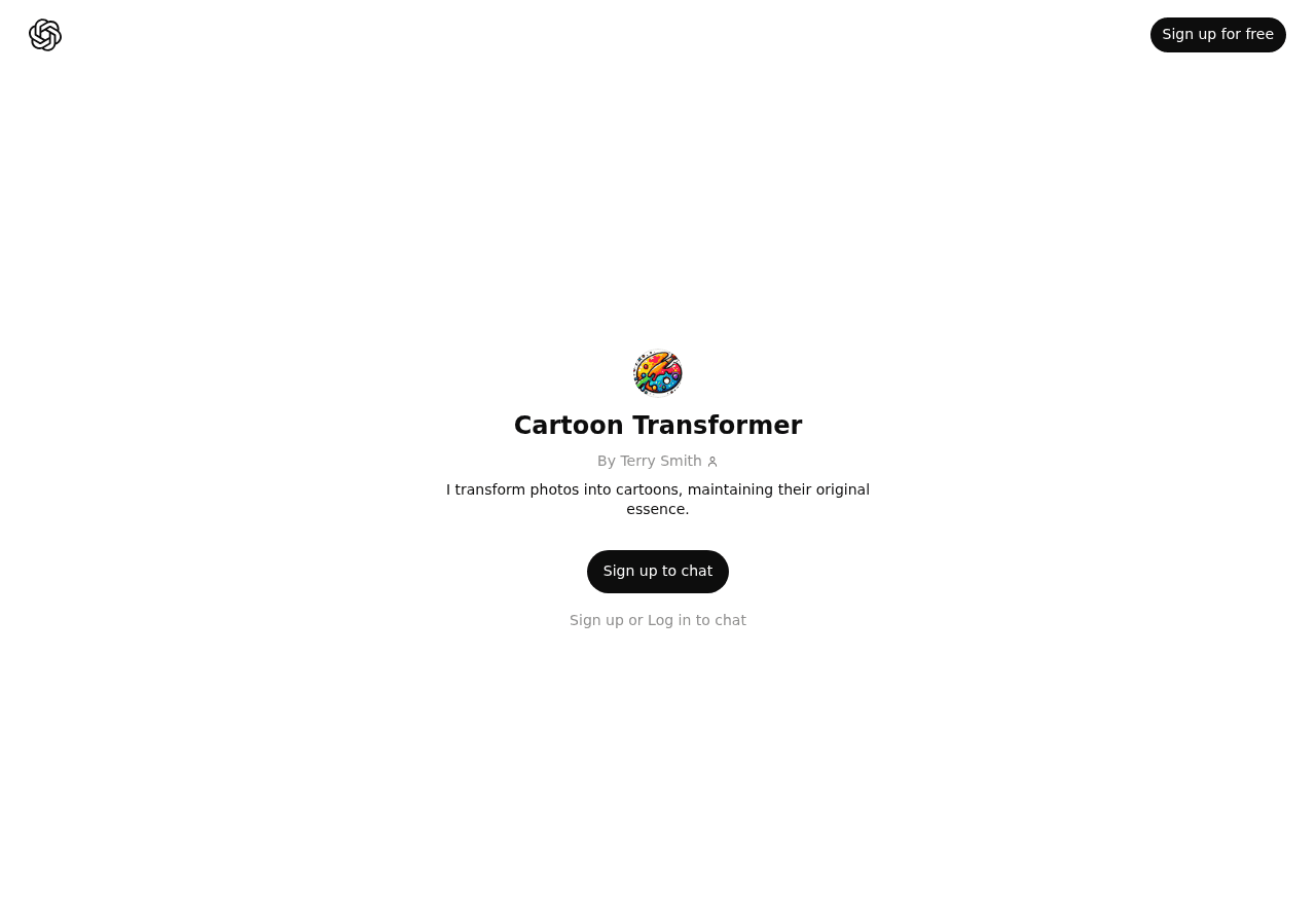Cartoon Transformer
