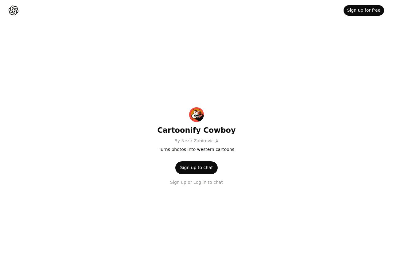 Cartoonify Cowboy