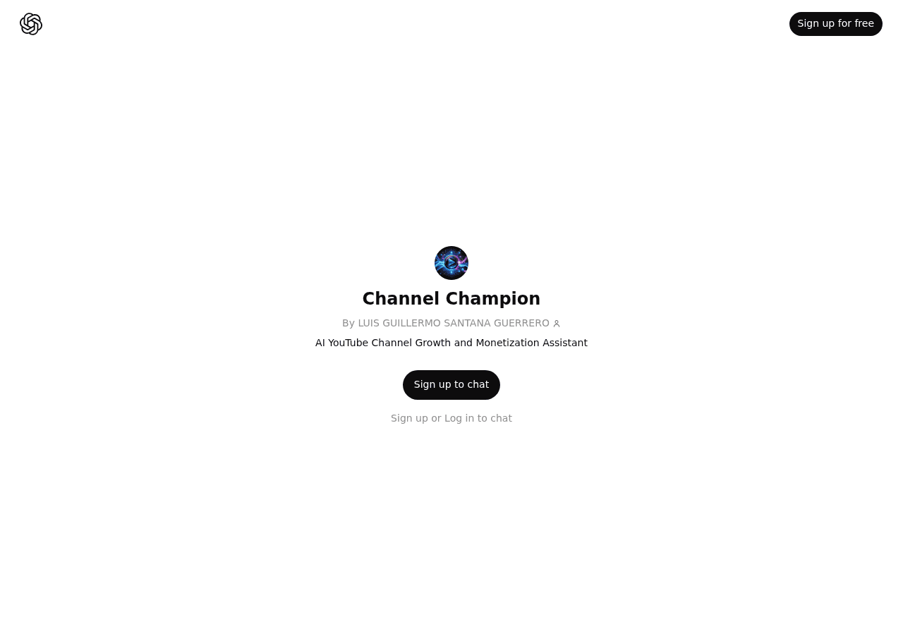 Channel Champion
