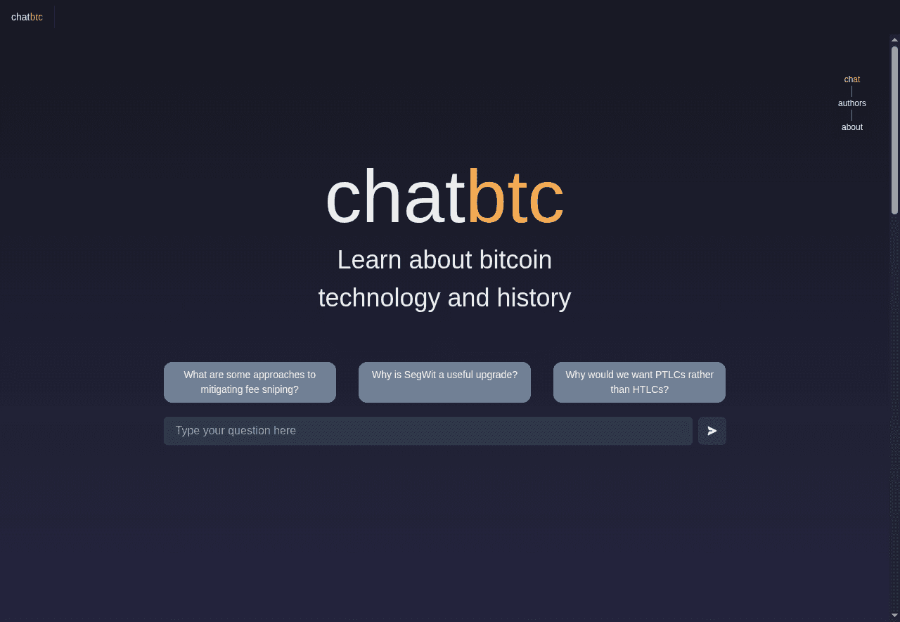 ChatBTC