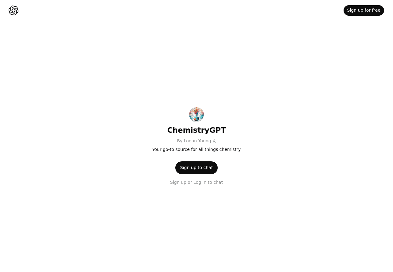 ChemistryGPT