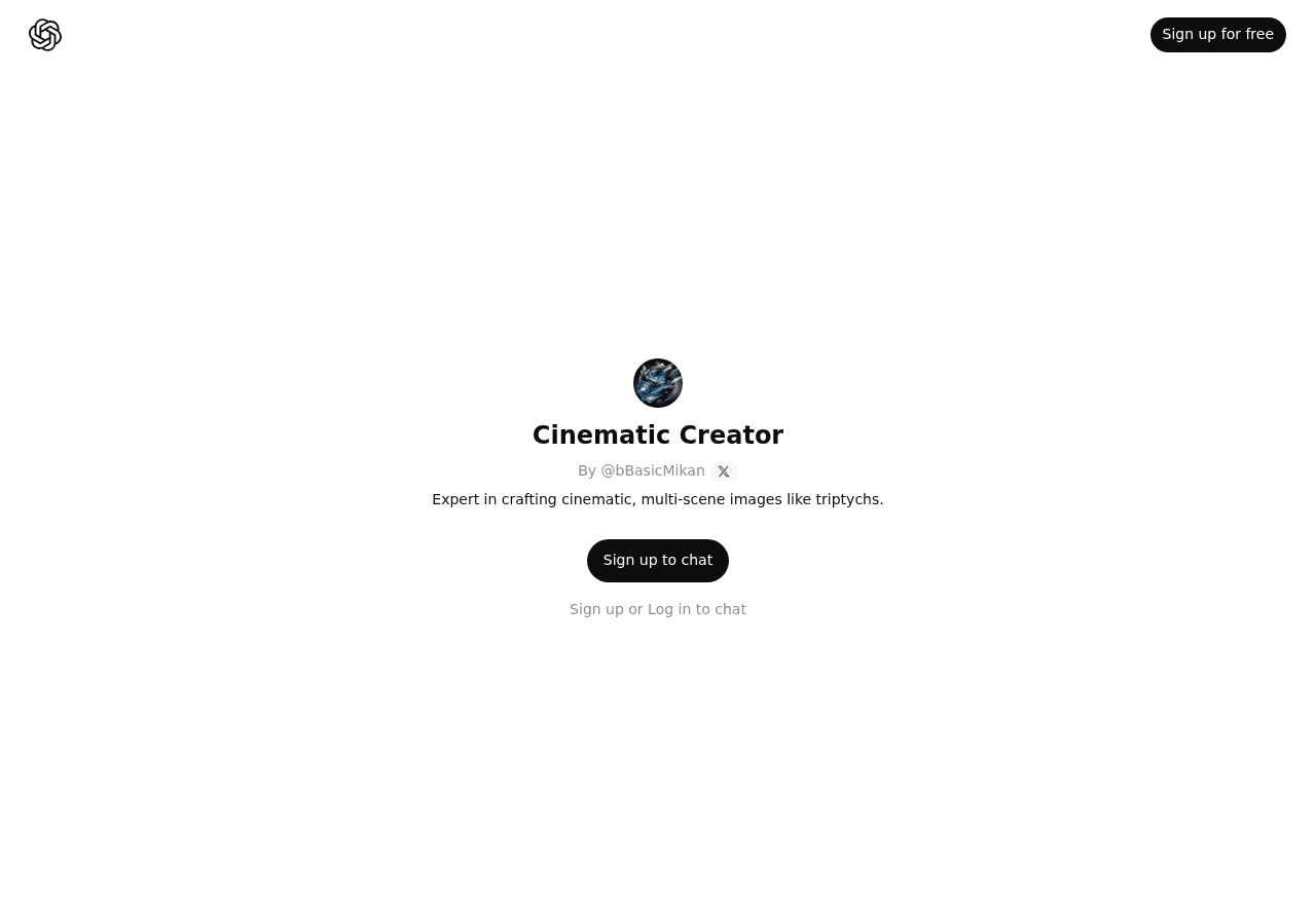 Cinematic Creator