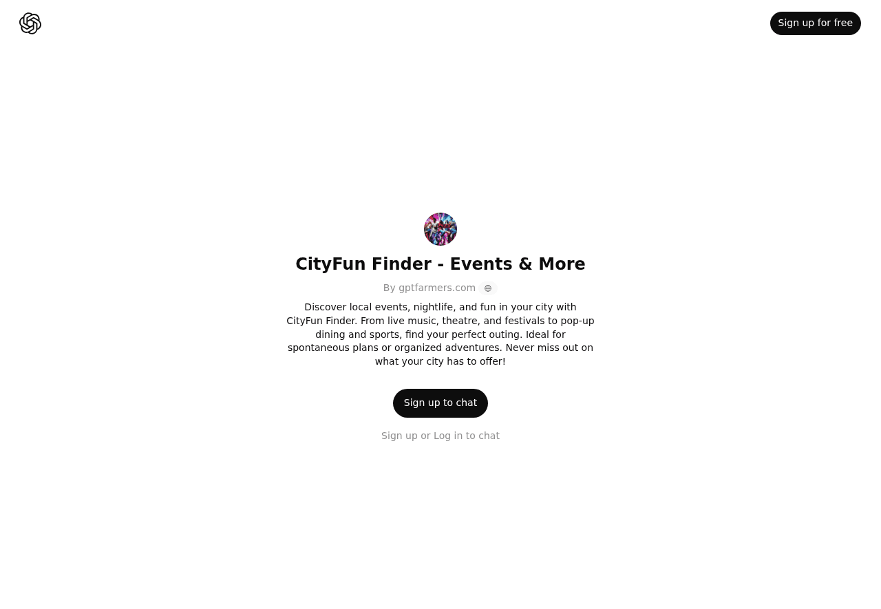 CityFun Finder
