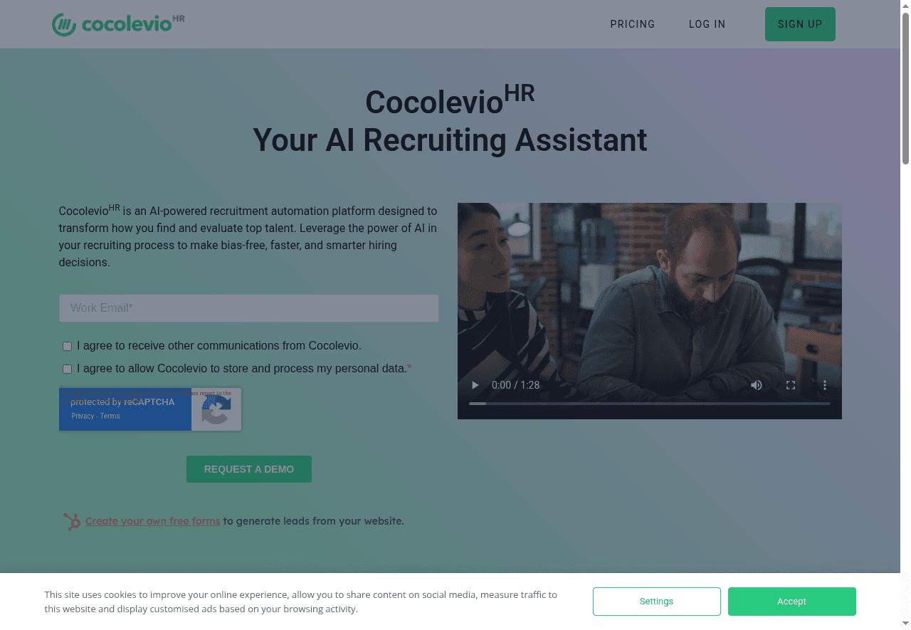 Cocolevio HR AI Recruiting Software