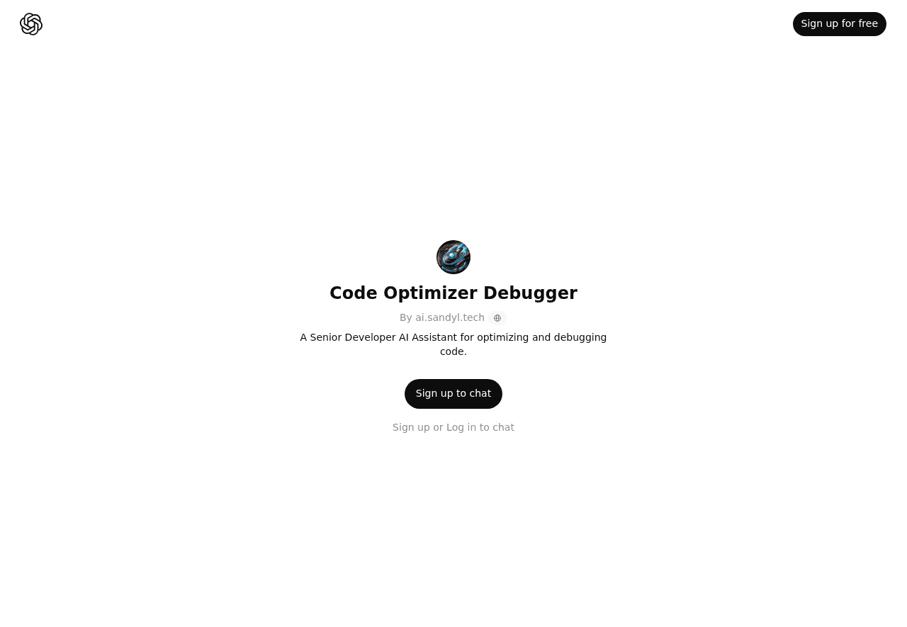 Code Optimizer Debugger