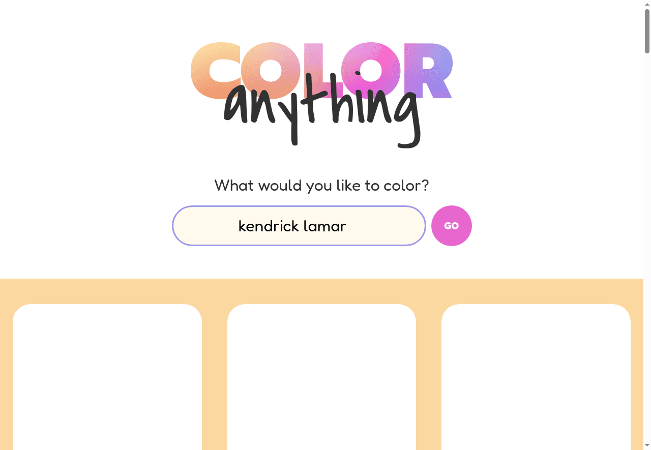 Color-anything